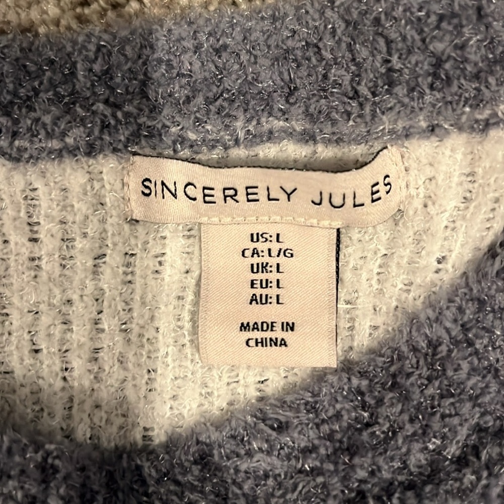 Sincerely Jules Blue Star Sweater - Picture 2 of 4